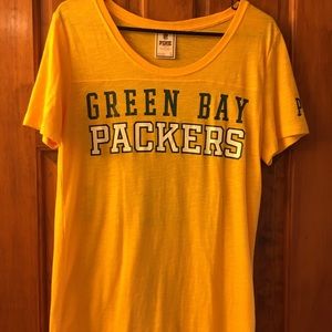 VS PINK Green Bay Packers Shirt